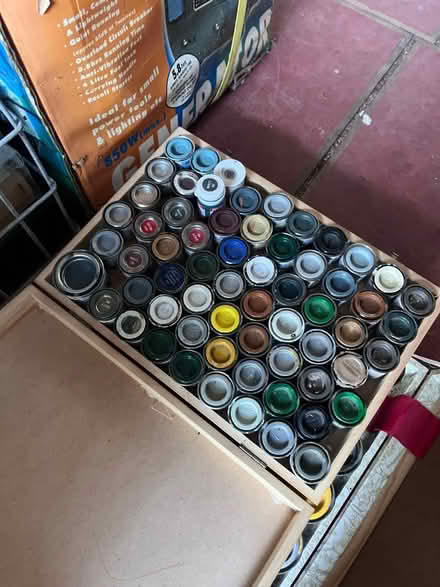 Photo of free Several hundred pots of modelling paint (Uploders DT6) #1