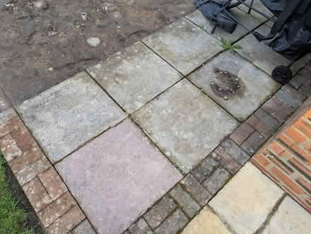 Photo of free Pink and Grey Concrete Pavers (M33 Sale moor) #1