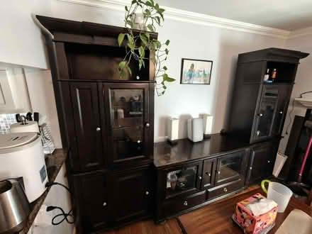 Photo of free Entertainment center 3 pieces (Cypress Point Rd, Lincolnia) #1