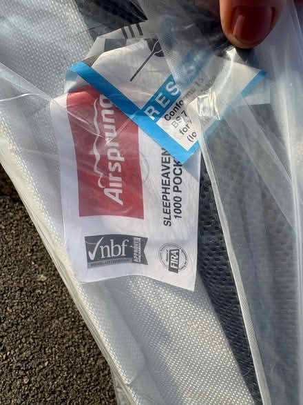 Photo of free King size mattress (West Heath B38) #3