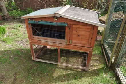 Photo of free Rabbit hutch with run (Bramhall SK7) #1