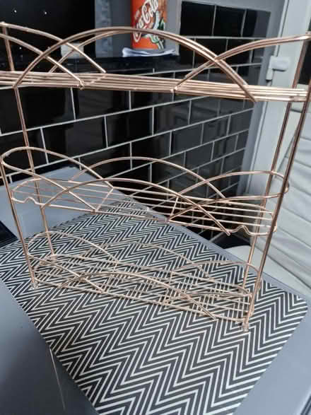 Photo of free Rose gold shelving (Knowsley) #2