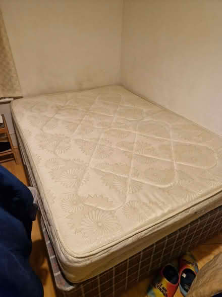 Photo of free double mattress (Fulham Palace Rd W6) #1