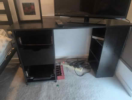 Photo of free Black Office Desk (1 Fairmont Avenue E149PL) #1