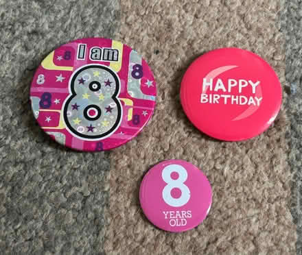 Photo of free Birthday badges (Jennetts park RG12) #1