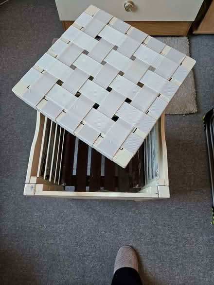 Photo of free Wooden storage stool. (Enfield EN1) #1