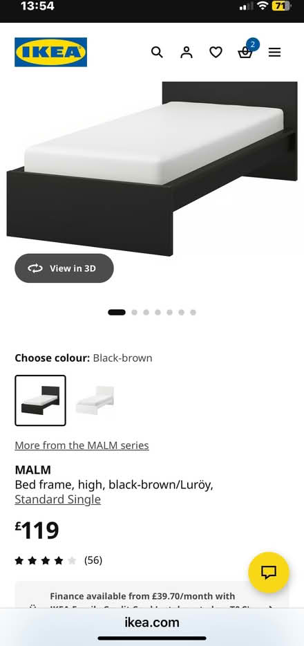 Photo of free 2 Matching Single Bed Frames (Wirksworth DE4) #1