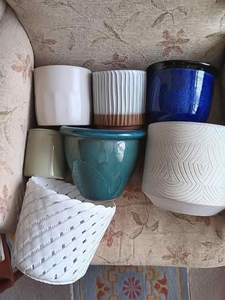 Photo of free Ceramic plant pots (Chipping Ongar CM5) #1