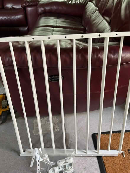 Photo of free Safety gate with all fixings. Extends to 42” (Williamson Park LA1) #1
