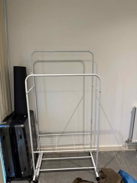 Photo of free White Metal Clothing Rack (Edgware HA8) #1