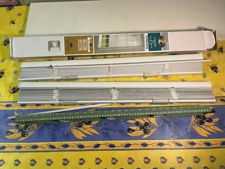 Photo of free Cordless vinyl mini blinds (3) (Nr Fresh Pond & Mt Auburn Cem.) #1