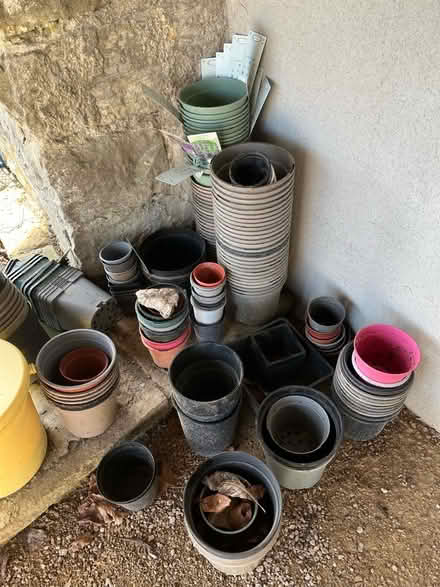 Photo of free Plastic garden pots (Bakewell DE45) #1