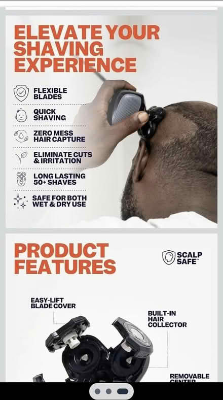 Photo of free Replacement Scalp Shaver Blades (18th & Washington Av.) #3