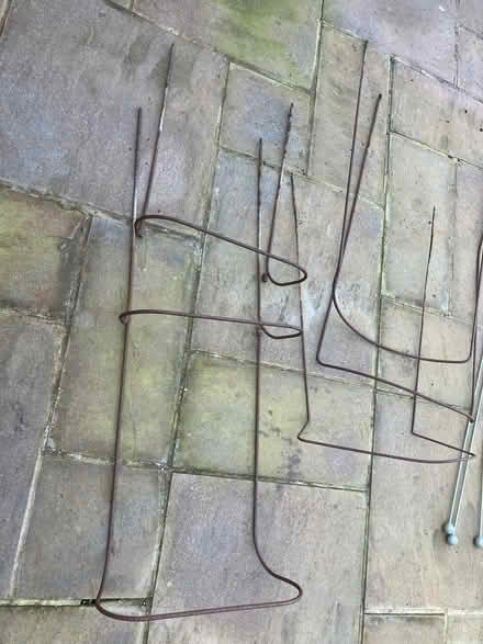 Photo of free Multiple rusted Garden Supports (Basildon SS14) #2