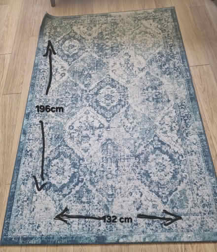 Photo of free Teal rug (Vicars Cross, Chester , CH3) #1