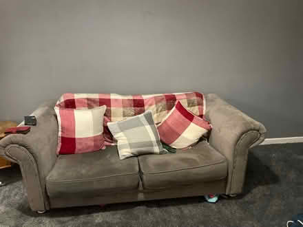 Photo of free grey sofa (Stoke Aldermoor CV3) #1