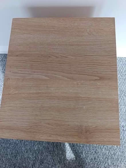 Photo of free small bedside table with 2 drawers (Lancing BN15) #2