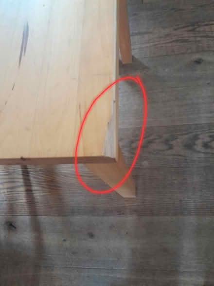 Photo of free Square Table possibly IKEA? (Brighton BN2) #2