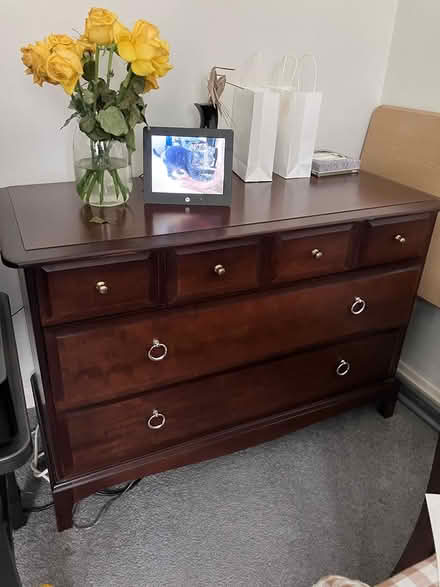 Photo of free Solid wood drawer unit (SE21) #1