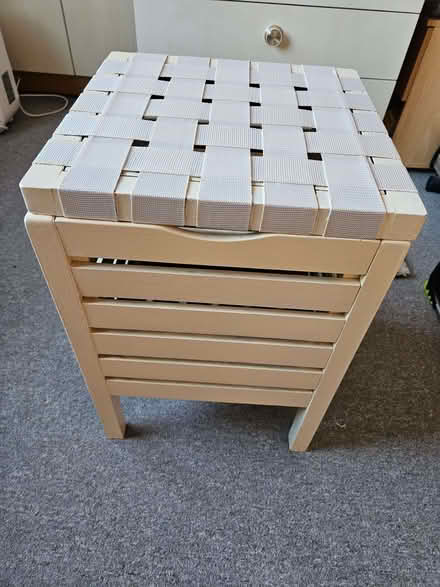 Photo of free Wooden storage stool. (Enfield EN1) #2