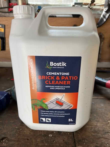 Photo of free Brick and patio cleaner (brick acid) (Weston) #1