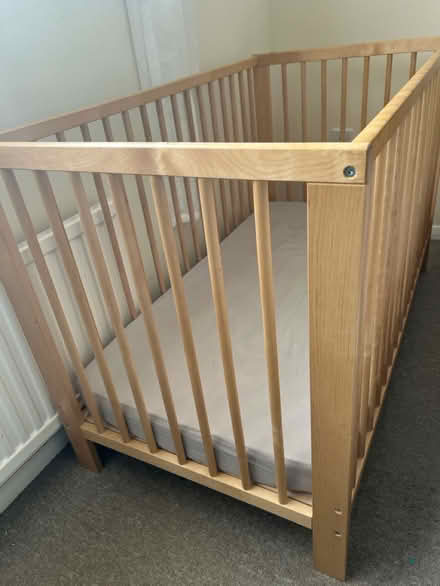 Photo of free Baby cot bed (Sn5 8qt) #1