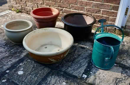 Photo of free Large clay plant pots (Freshford) #1