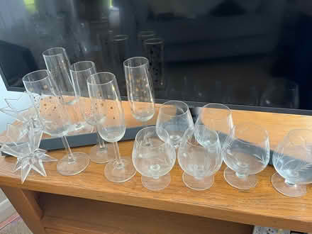Photo of free Glasses and candle holders (Newport Pagnell, MK16) #1