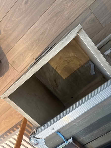 Photo of free Wooden Metal Tv Console (Edgware HA8) #2