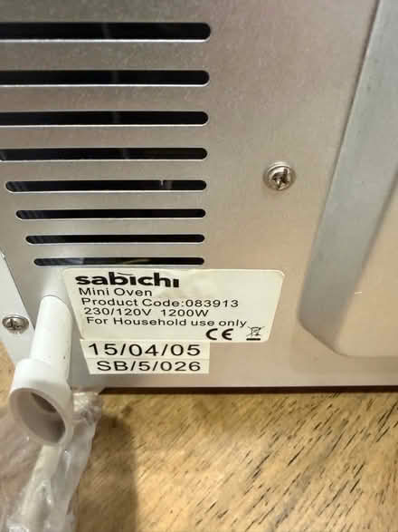 Photo of free Sabichi mini oven (Round Spinney) #3