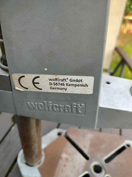 Photo of free Wolfcraft (Germany) Drill Press Stand - Model No. D-56746 (Franche DY11) #3