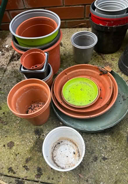 Photo of free Plastic plant pots - variety sizes (HA8 / Edgware) #4