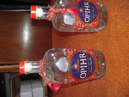 Photo of free A pair of empty Ophir gin bottles (Maidenhead SL6) #2