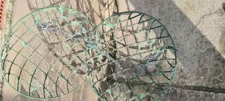 Photo of free 2 x steel hanging baskets 35cm diameter (North Town SL6) #1