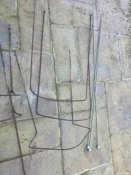 Photo of free Multiple rusted Garden Supports (Basildon SS14) #3