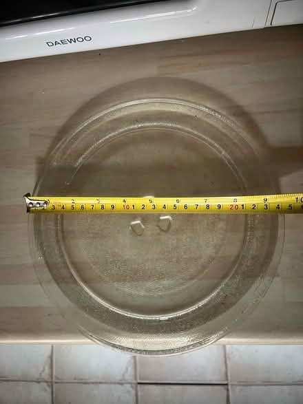Photo of free Microwave glass plate (Hertford Heath SG13) #1