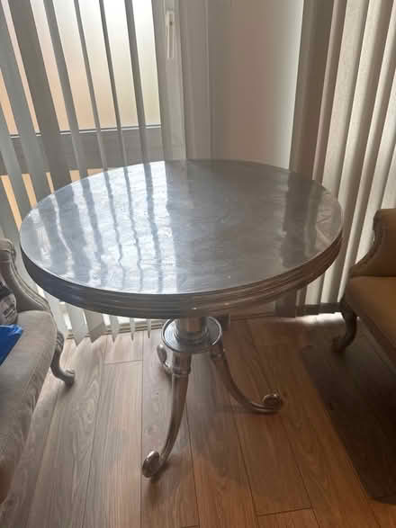Photo of free Grey Metal Table (Edgware HA8) #1