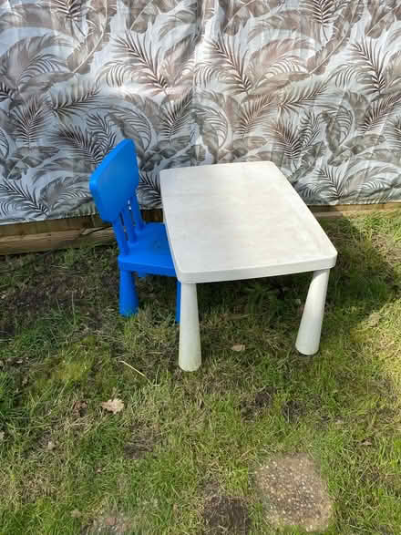 Photo of free Child’s table and chair (Aldershot) #1