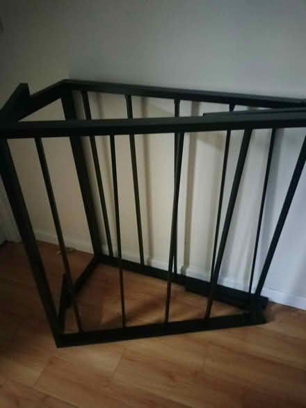 Photo of free Metal twin-sized bedframe (Mt. Hebron) #1