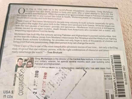 Photo of free Audio book on CD (Juniper Green, EH14) #2