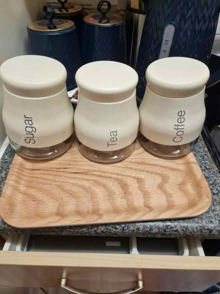 Photo of free Tea coffee jars (East london) #1