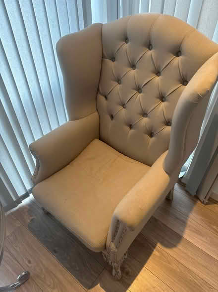 Photo of free Large grey armchair (Edgware HA8) #1