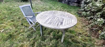 Photo of free Garden table and chairs (Johnstone) #1