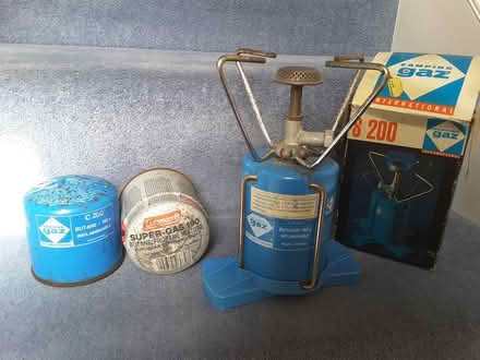 Photo of free Camping Gaz stove + gas canisters (HP13 near railway station) #1