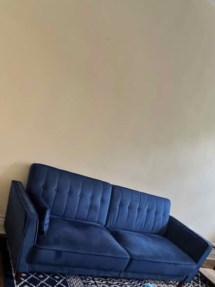 Photo of free sleeper sofa + queen bed frame (Adams Morgan) #1