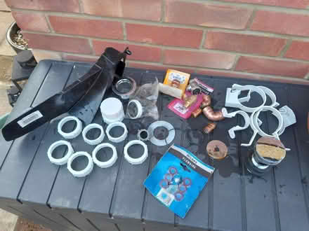 Photo of free Plumbing, brackets etc (Earley RG6) #1