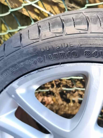 Photo of free Two wheels with brand new tyres (Hillhouse ML3) #2