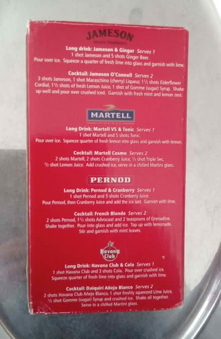 Photo of free Cocktail Shaker (Tivoli GL51) #1