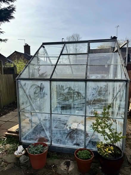 Photo of free Green house glass (Gadebridge HP1) #2