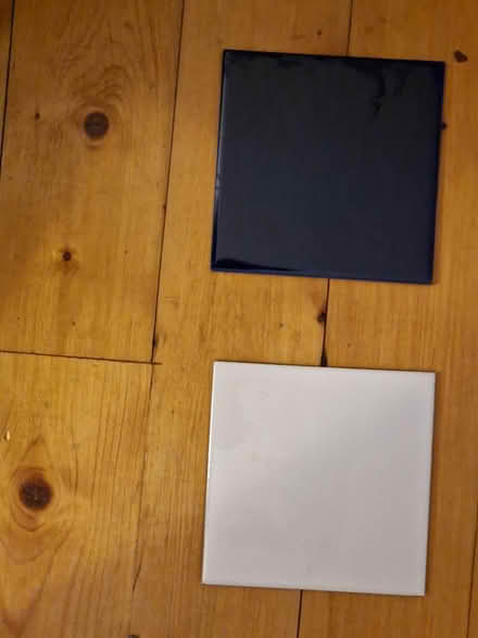Photo of free Wall tiles - 10 navy & 20 white (Juniper Green, EH14) #1